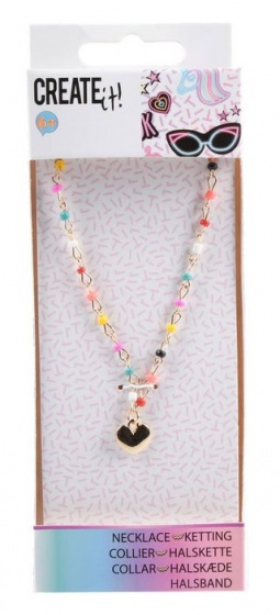 Create It! ketting hart meisjes goud one size