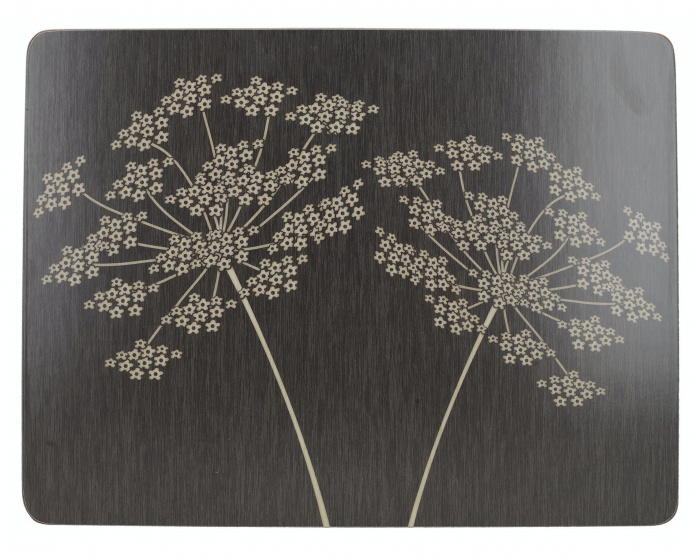 Creative Tops placemats Silhouette 30 x 23 cm kurk bruin 6 stuks Creative Tops placemats Silhouette 30 x 23 cm kurk bruin 6 stuks