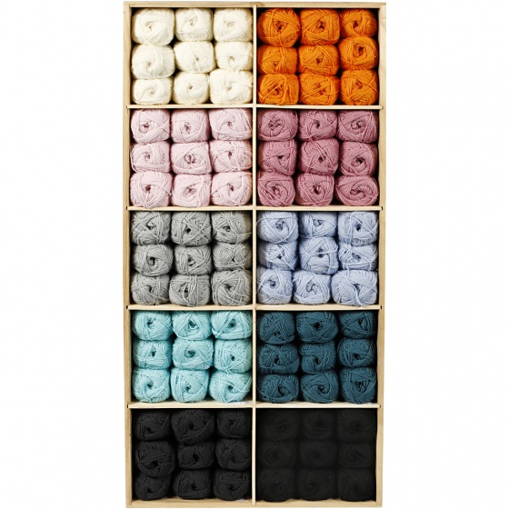 Creotime baby garen 120 stuks 172 m 50 g 14/4 multicolor