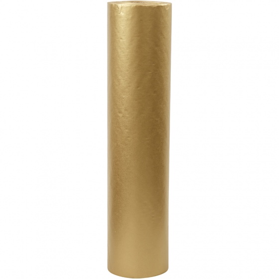 Creotime darčekové balenie 50 cm 100 m 60 g zlatá/hnedá