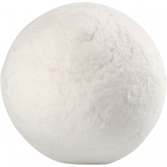 Creotime decoratie bal wit 30 mm 10 stuks