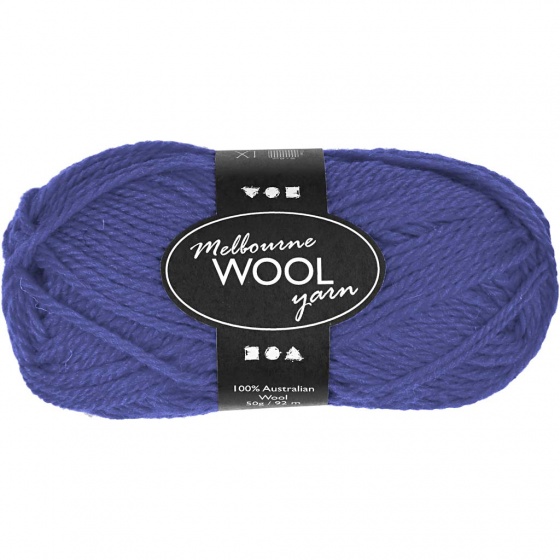 Creotime garen 92 meter 50 gram donkerblauw