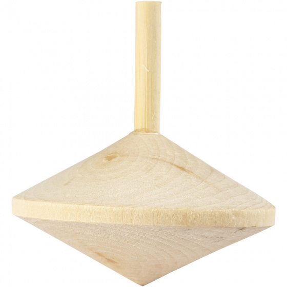 wooden toll light brown 5,5 x 5 cm