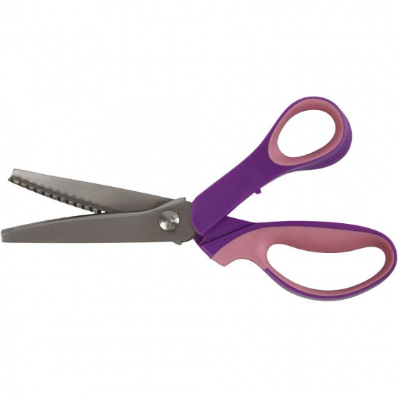 Creotime kartelschaar 23,5 cm paars/roze