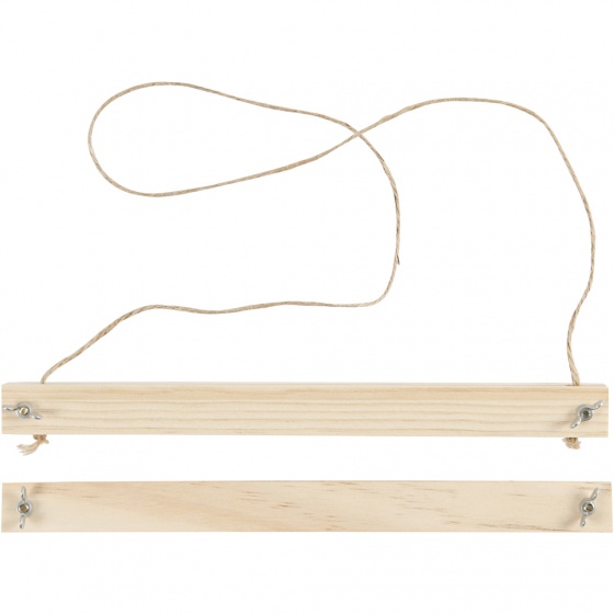 Creotime poster hangers hout unisex 25 x 2 cm