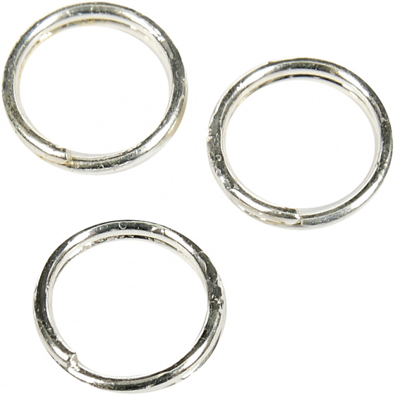 Creotime splitring 5 mm zilver 300 stuks