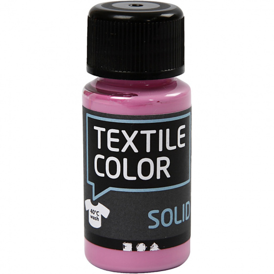 Creotime textielverf solid 50 ml roze