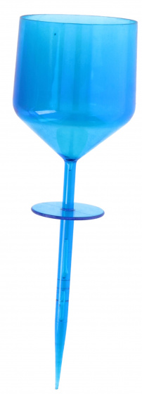 Kuchyňa Elegancia poháre na vino plážový 150 ml polypropylén modrý