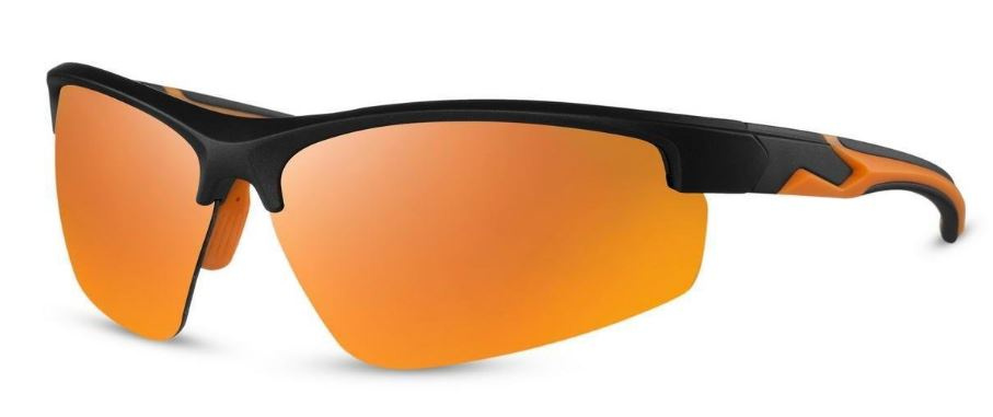 CWI športové slnečné okuliare unisex cat.3 oranžovo/čierne (CWI5003)