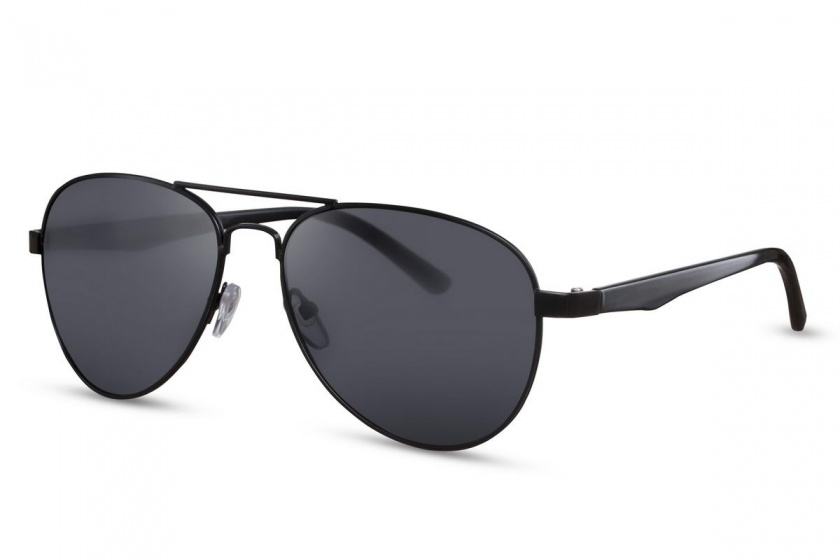 CWI slnečné okuliare unisex pilotné čierne/dymové (CWI2101)