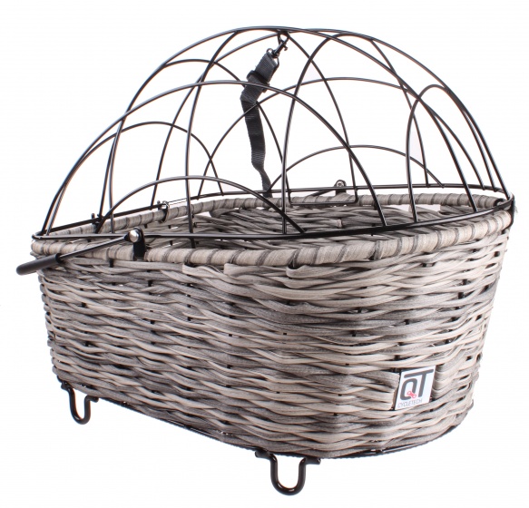 hondenmand Enna 2.0 achter 55 liter donkergrijs hondenmand Enna 2.0 achter 55 liter donkergrijs