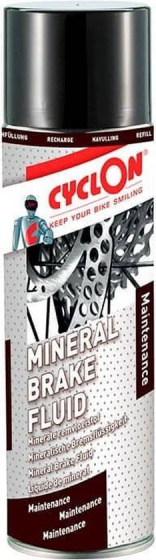 Cyclon olej na kotúčové brzdy Mineral 625 ml strieborná/hnedá
