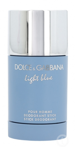 Dolce & Gabbana tyčinkový dezodorant Light Blue 75 ml ovocný transparentný