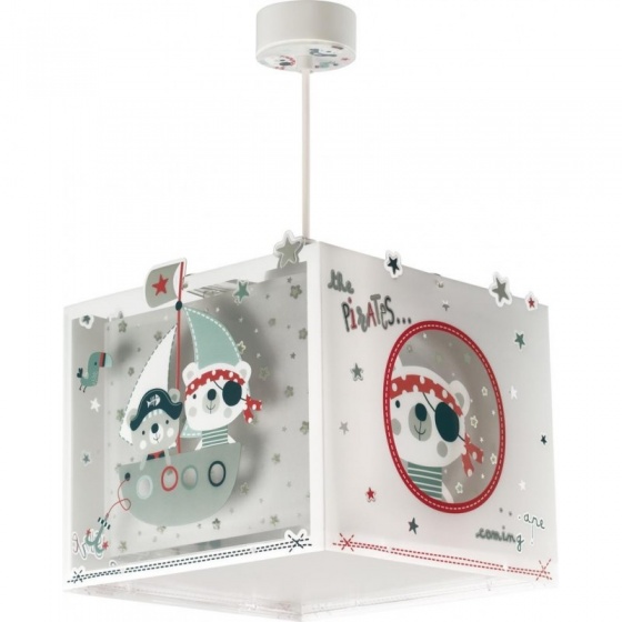 Dalber hanglamp the pirates junior 26 cm e27 60w wit