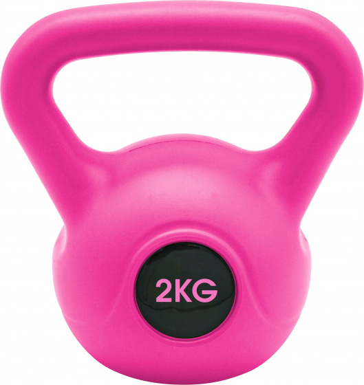 Dare 2B kettlebell 2 kg guma ružová