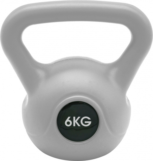 Dare 2B kettlebell 6 kg guma šedá