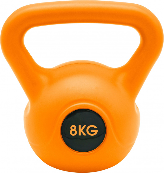 Dare 2B kettlebell 8 kg guma oranžová