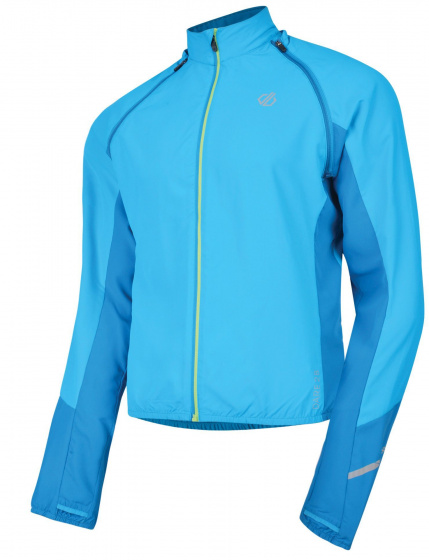 windshell jacket Oxidate polyester light blue size 48