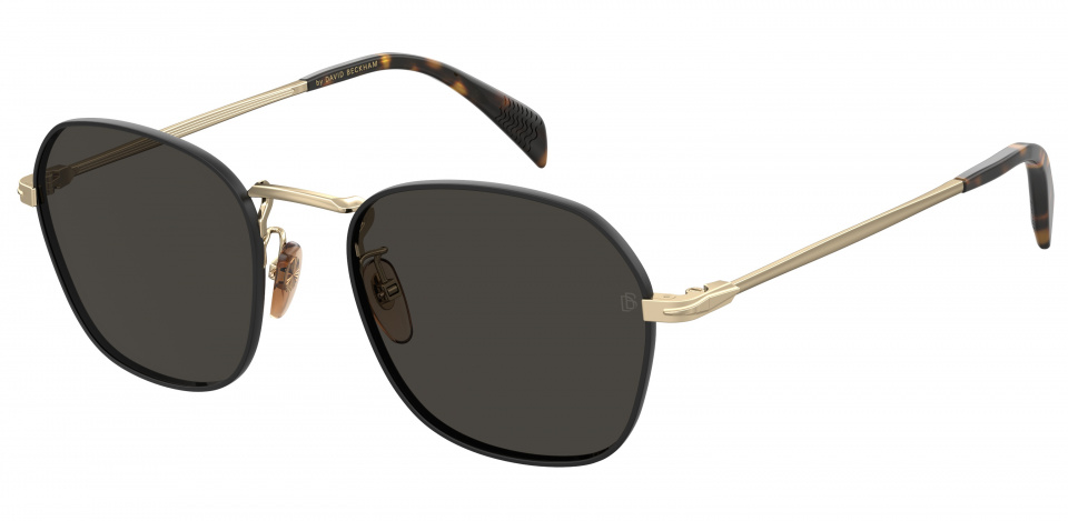 David Beckham slnečné okuliare 1031/G/S kat.3 wayfarer zlaté/čierne