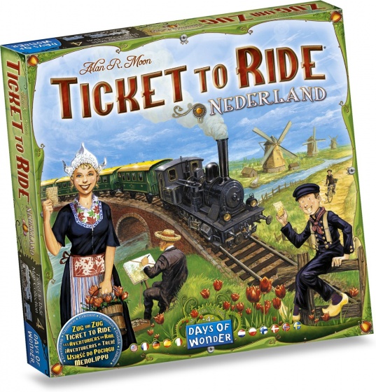 Days of Wonder uitbreiding ticket to ride nederland (nl/en)