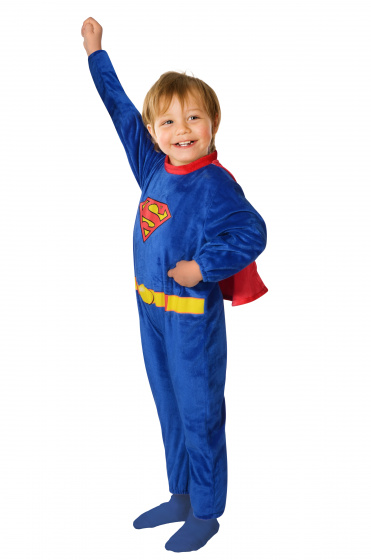 DC Comics oblek pre chlapcov Superman modrý 2-dielny, veľkosť 86