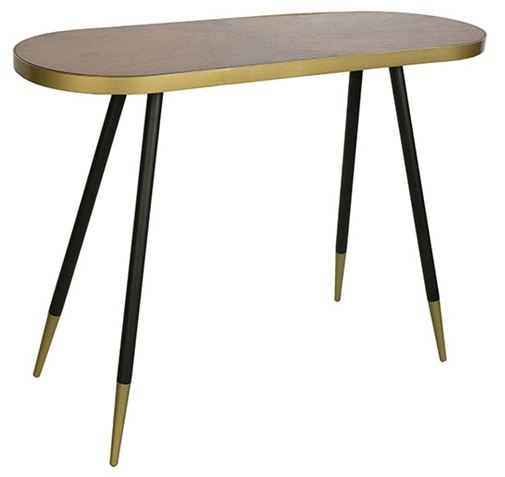 Non-Branded príručný stolík ko Foley101 x 36 x 75 cm drevo sv