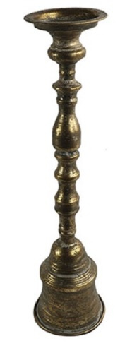 Non-Branded svietnik Ferris 13 x 51 cm oceľový bronz
