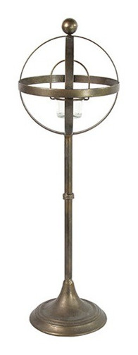 Non-Branded svietnik Vickena 19 x 61 cm oceľovo šedý