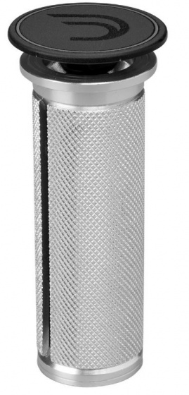 Deda hlavová trubka 70 x 23,5 mm oceľ 1 1/8 palca čierna/strieborná