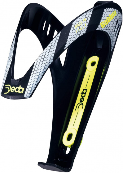 Deda klietka na fľašu Gabbia nylon/polymér čierna/žltá