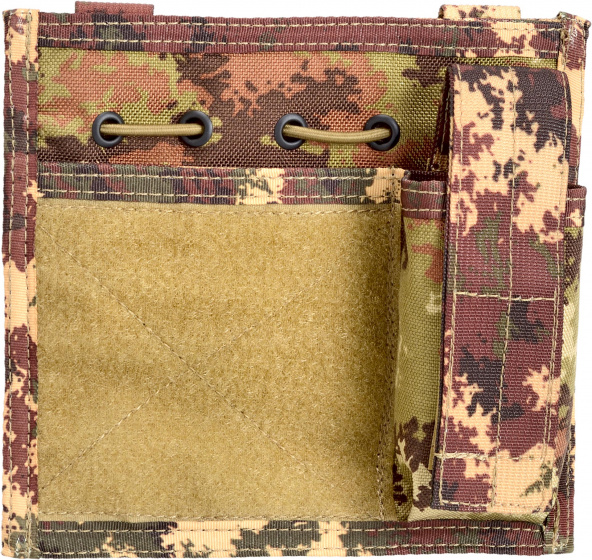 document bag 18 x 16,5 cm nylon brown