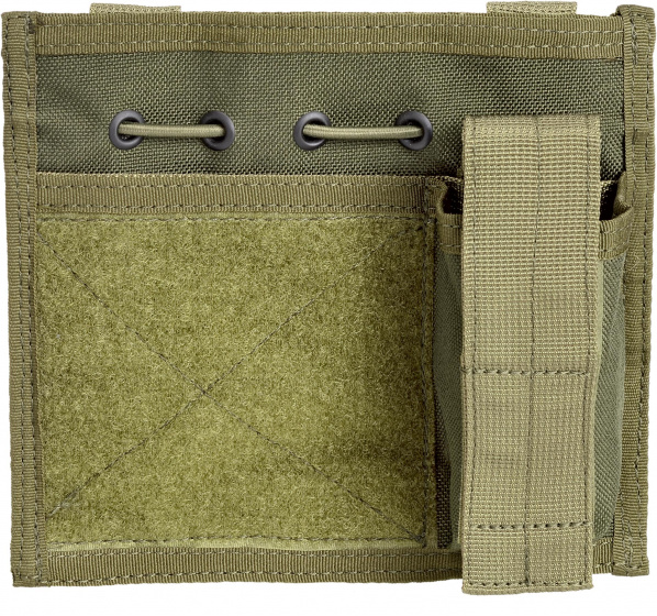 document bag 18 x 16,5 cm nylon green