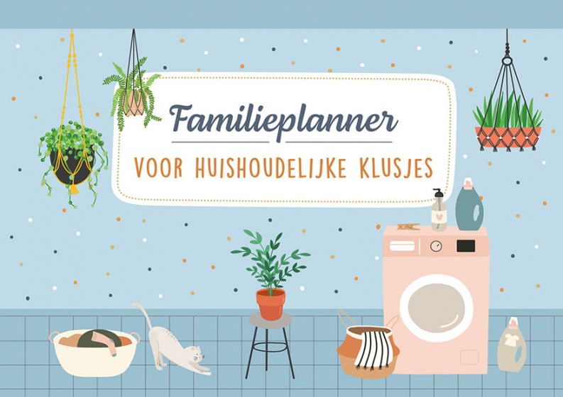 Deltas Familieplanner voor huishoudelijke klusjes Deltas Familieplanner voor huishoudelijke klusjes