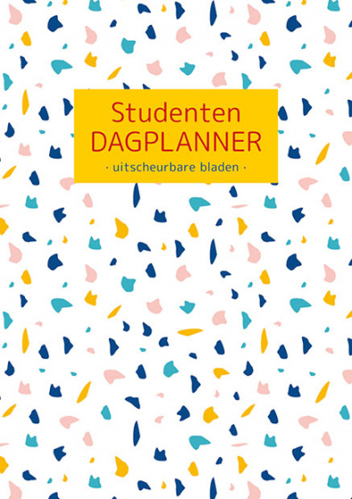 Deltas dagplanner Terrazzo Studenten 15 x 21 cm papier wit Deltas dagplanner Terrazzo Studenten 15 x 21 cm papier wit