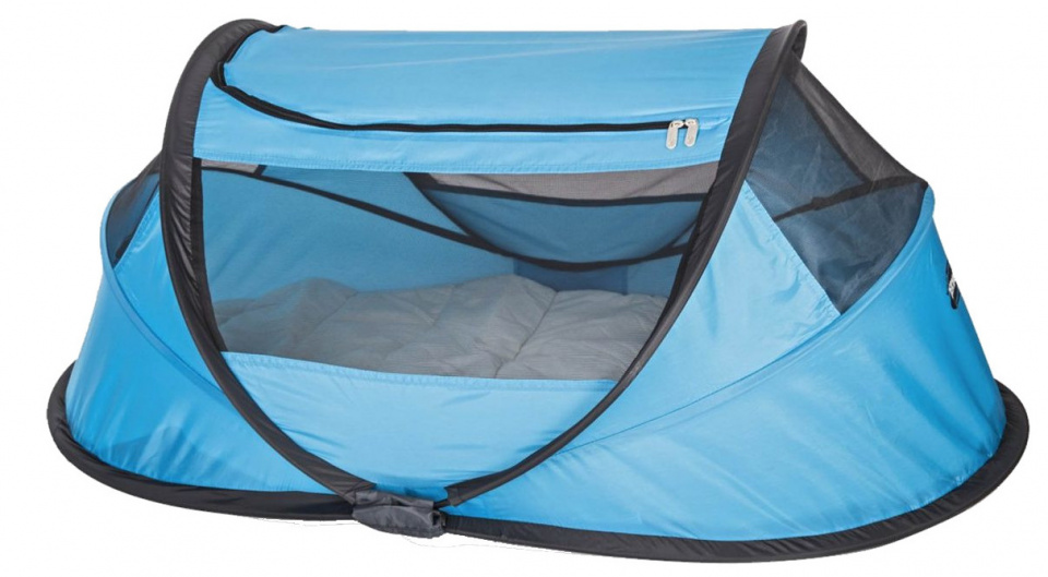 Deryan bedtent Travel Cot BabyBox pop up 120 x 75 x 50 cm blauw Deryan bedtent Travel Cot BabyBox pop up 120 x 75 x 50 cm blauw