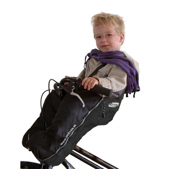 Deryan voetenzak Bike a Way Mini junior zwart Deryan voetenzak Bike a Way Mini junior zwart