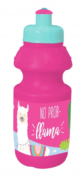 bottle Lama350 ml pink