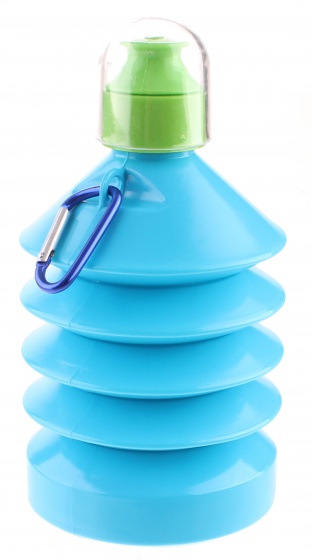 foldable water bottle Must600 ml blue/green