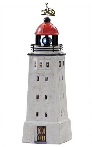 Dickensville vianočná chata maják Harlingen 8 x 25 cm porcelán