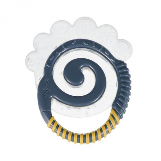 Difrax bijtring Combi Koel junior 3m+ donkerblauw Difrax bijtring Combi Koel junior 3m+ donkerblauw