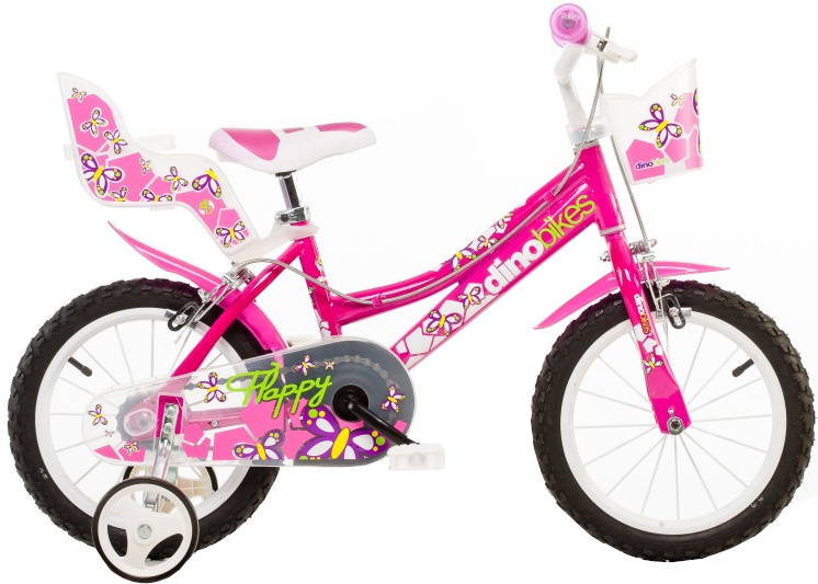146r-02 happy 14 inch 24 cm meisjes knijprem roze 146r-02 happy 14 inch 24 cm meisjes knijprem roze