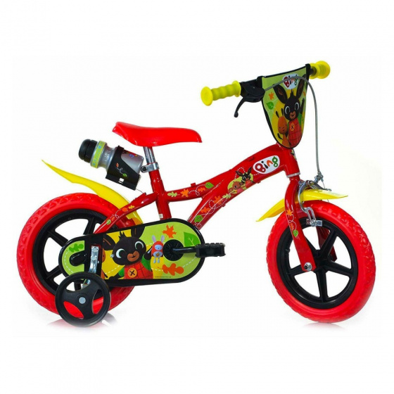 Bing 12 Inch 21 cm Boys Fixed Gear Red