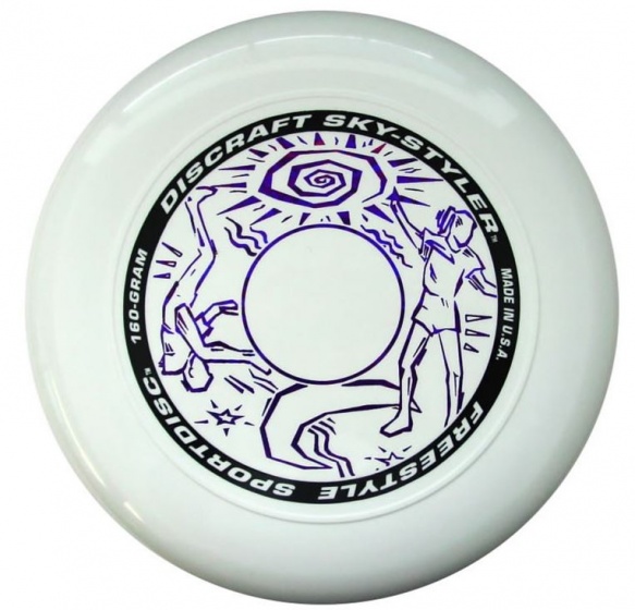 Discraft sky styler frisbee 26,5 cm 160 gram wit