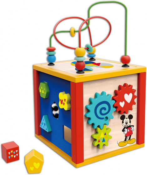 Disney kocka aktivity Mickey Mouse junior 20,7 cm drevo