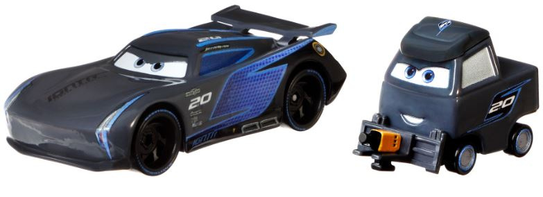 cars Cars 3 Jackson Storm & Laura Spinwell 5 cm black