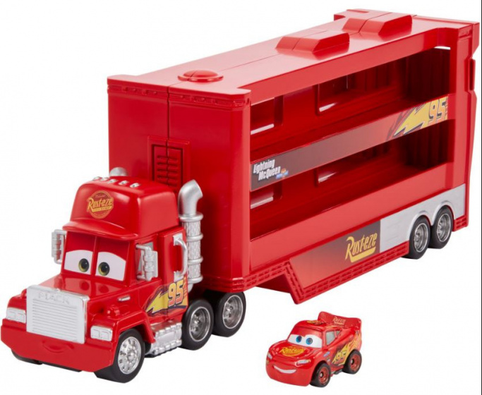 Disney car transporter Cars Mini Racers junior 27,9 cm 2-piece