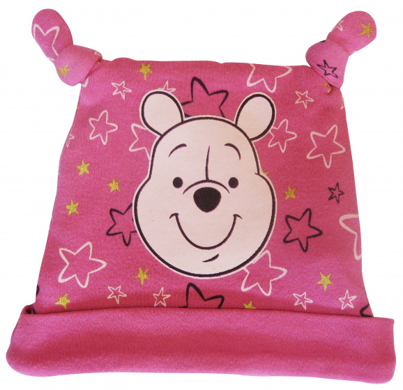 Disney babymuts Winnie meisjes katoen roze one size Disney babymuts Winnie meisjes katoen roze one size