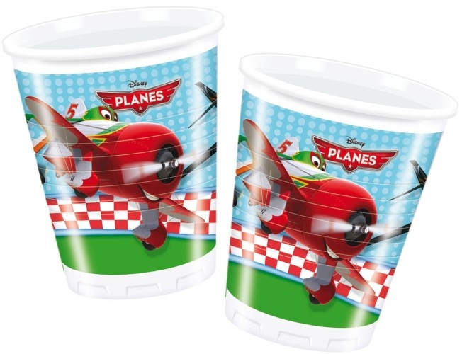 Procos párty šálky Planes 200 ml 8 ks