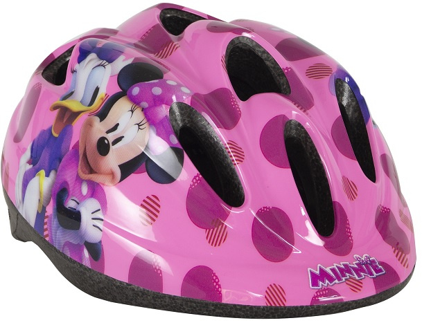 Disney fietshelm minnie mouse meisjes roze maat 52 56 cm