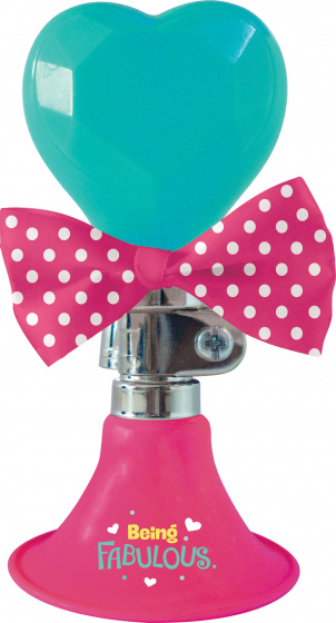 Disney klaksón na bicykel 6Princess, 5 x 14 cm ružový